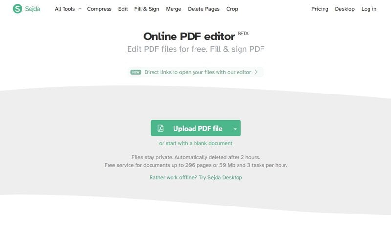 sejda pdf editor reviews