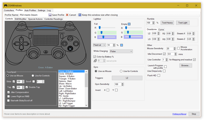 use ps1 controller on pc