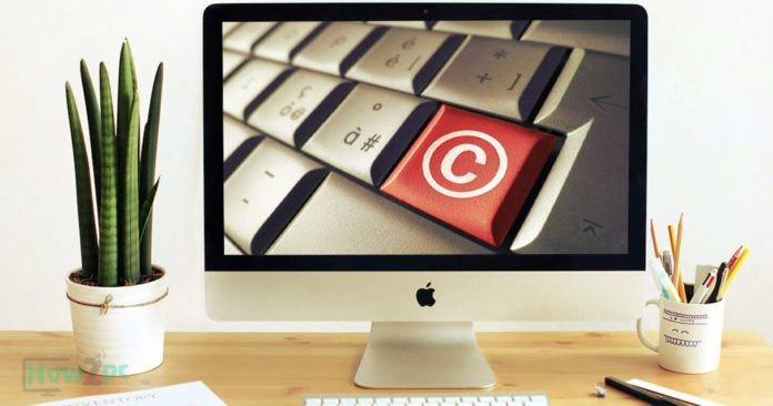 how to create a copyright symbol in word on a mac