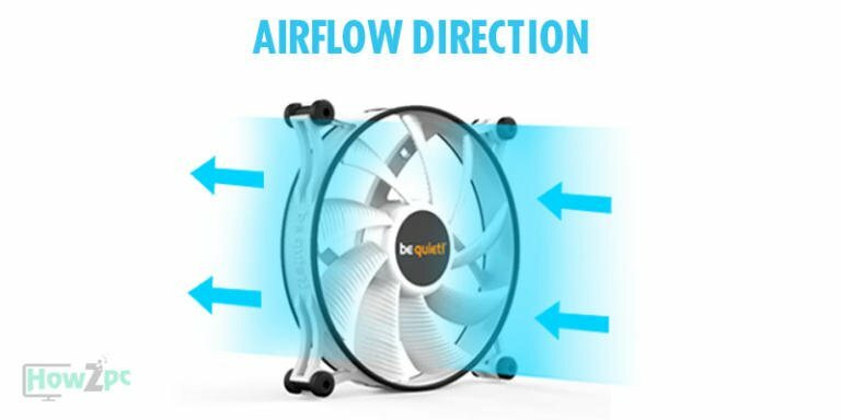 pc fan airflow direction