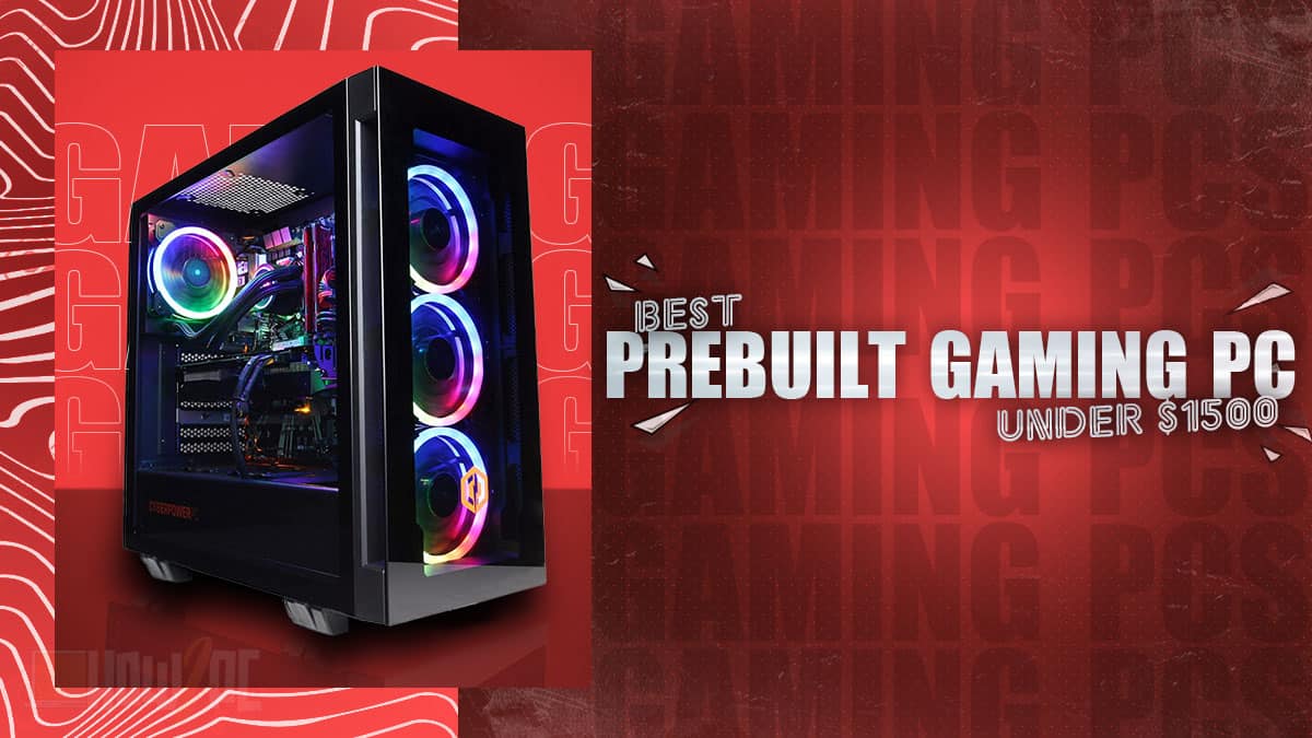 Best Prebuilt Gaming PC Under $1500 in 2023 (4K/1440P/VR Gaming PC)