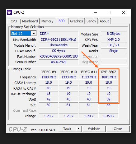 RAM Timing